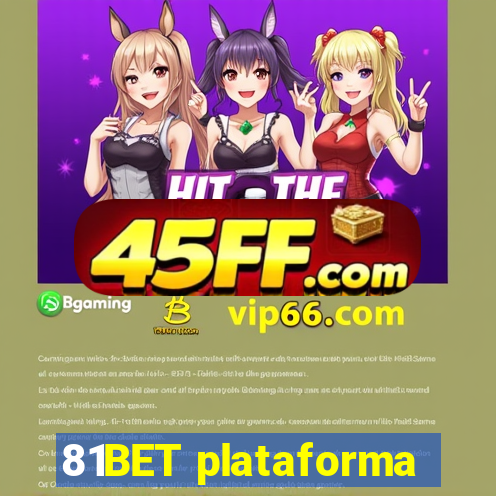 81BET plataforma